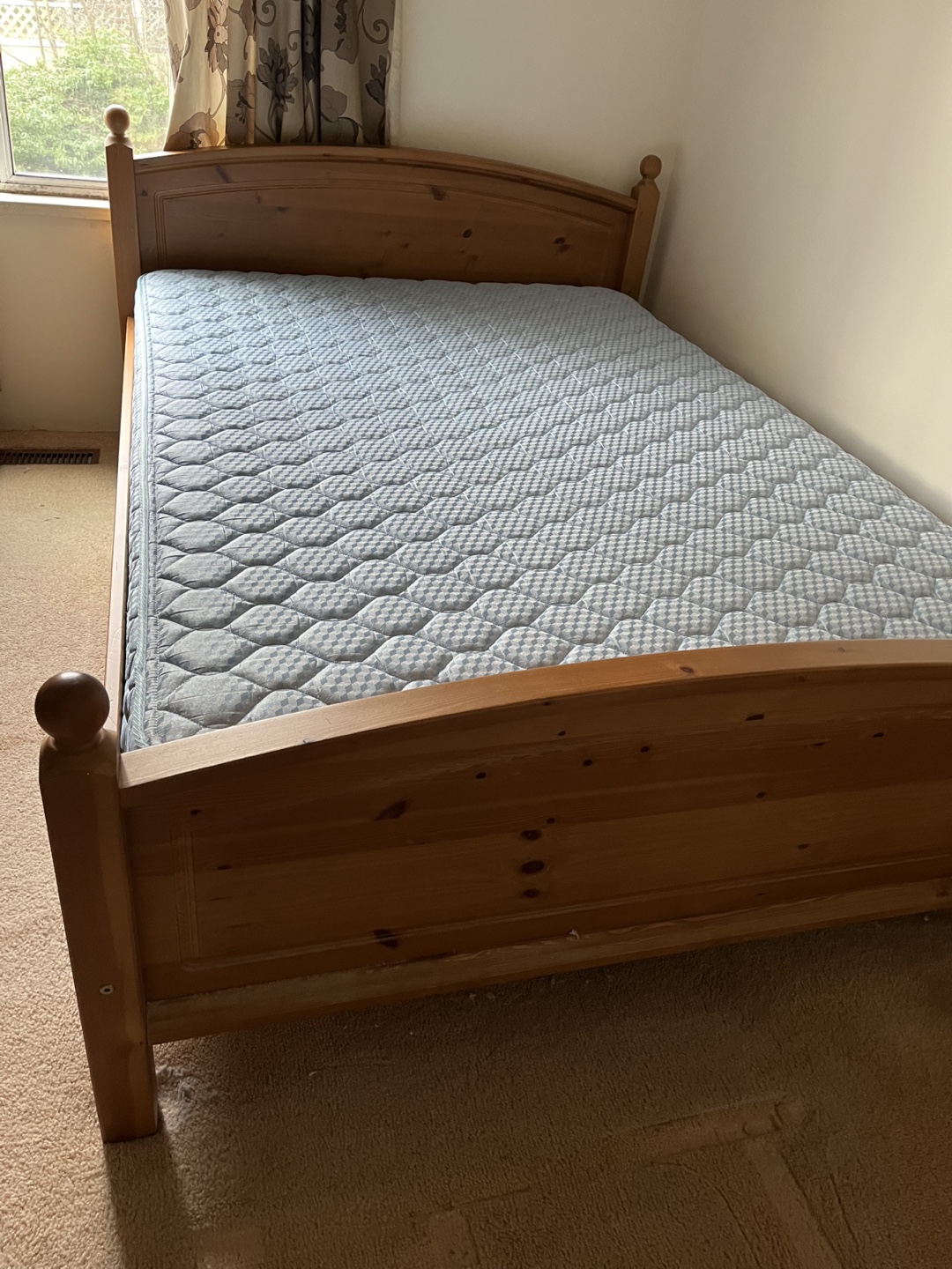 Double Bed Frame with Mattress - photo 2