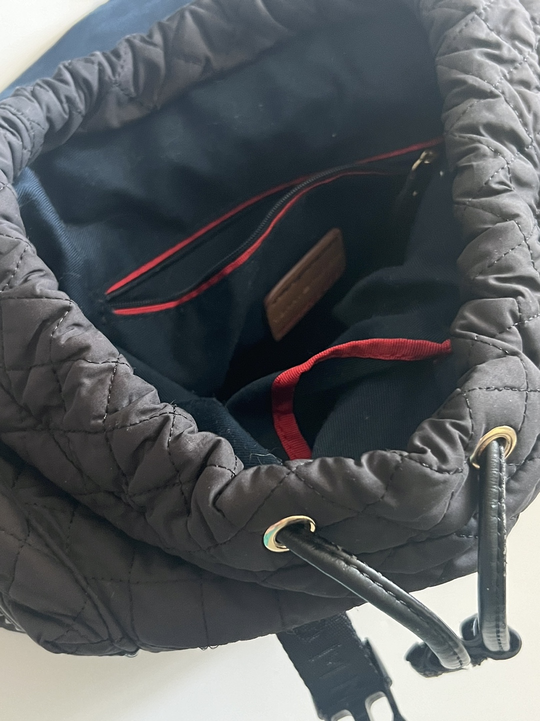 Tommy Hilfiger Black Quilted Backpack - photo 3