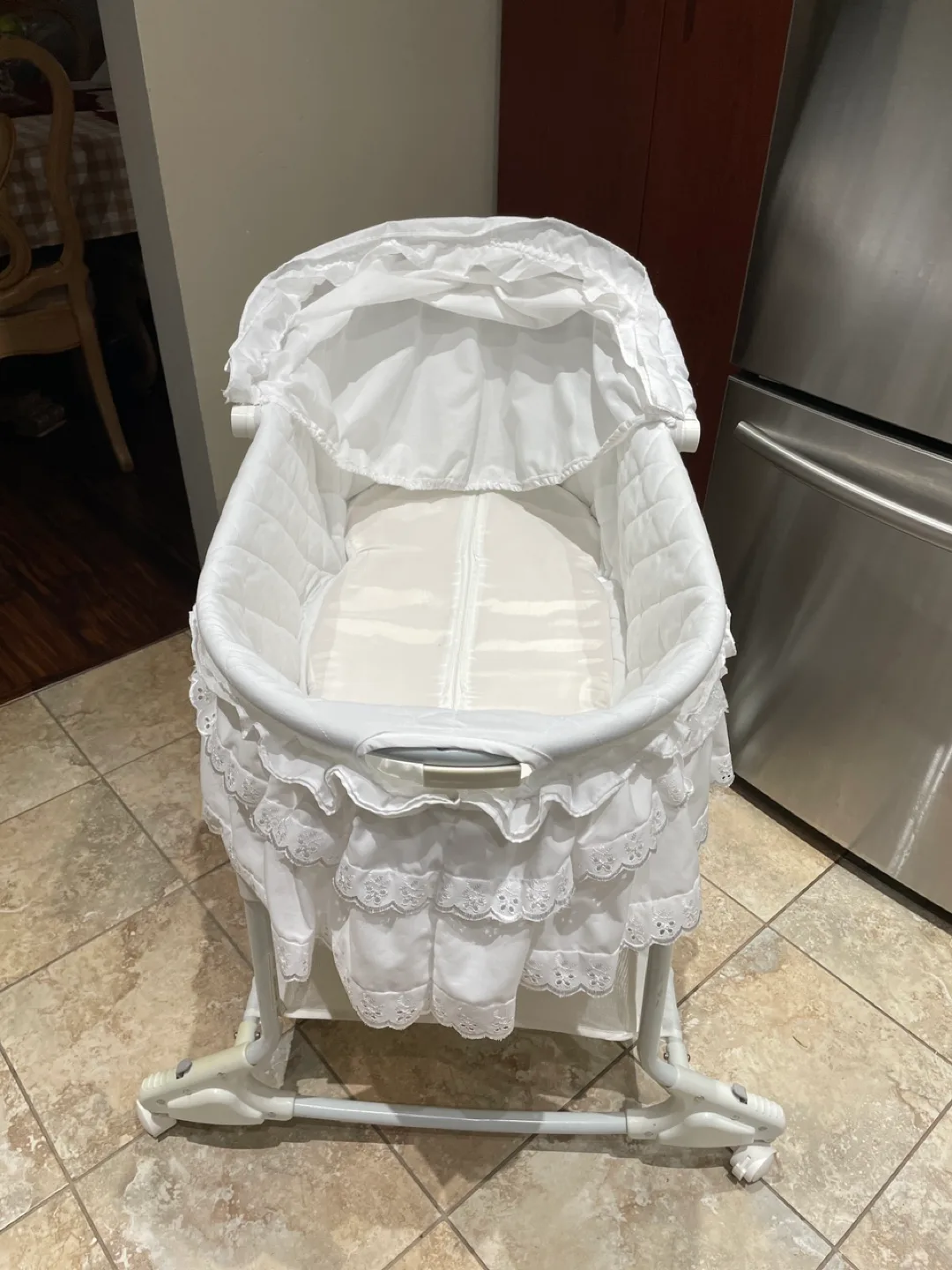 Baby Bassinet with Stand image indicator(2)
