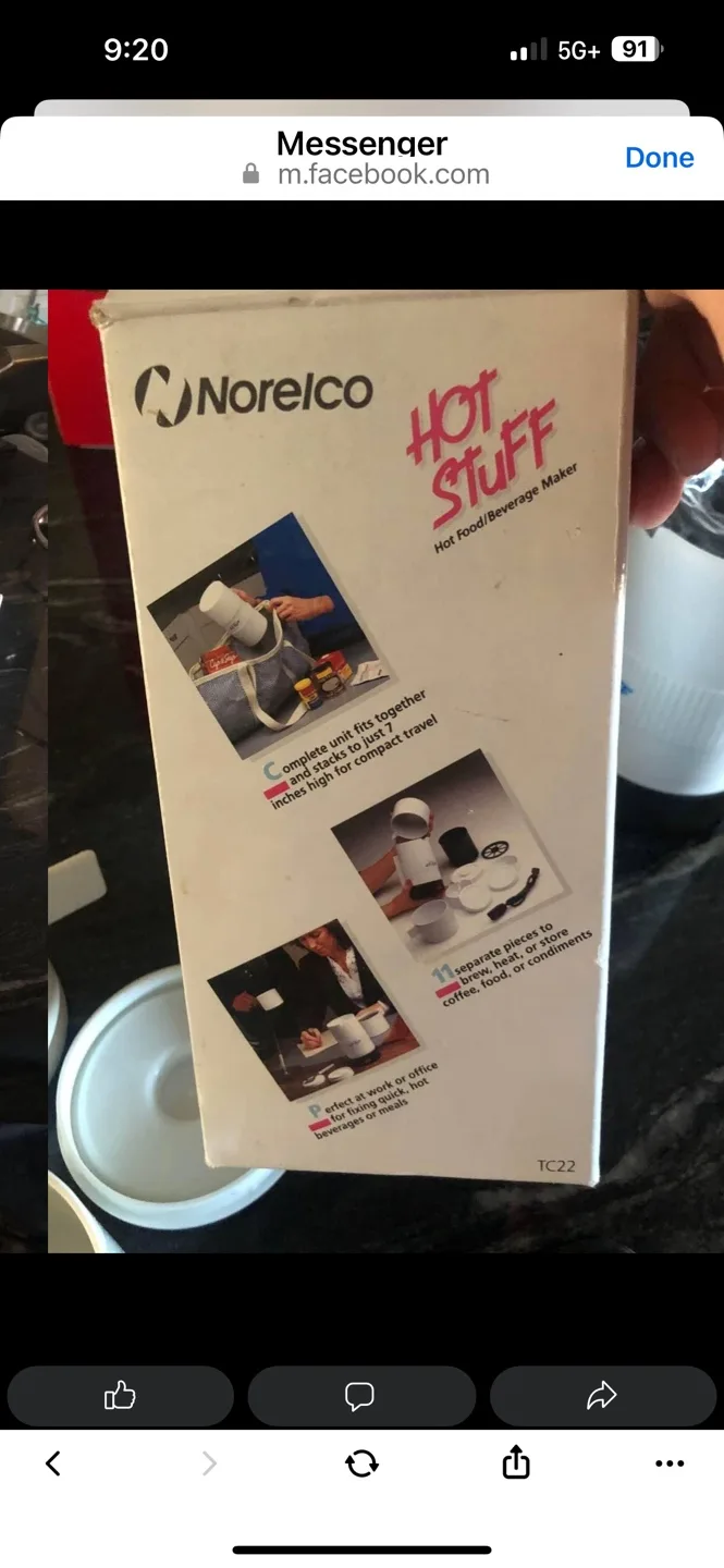 Unused Norelco hot food and beverage maker image indicator(2)