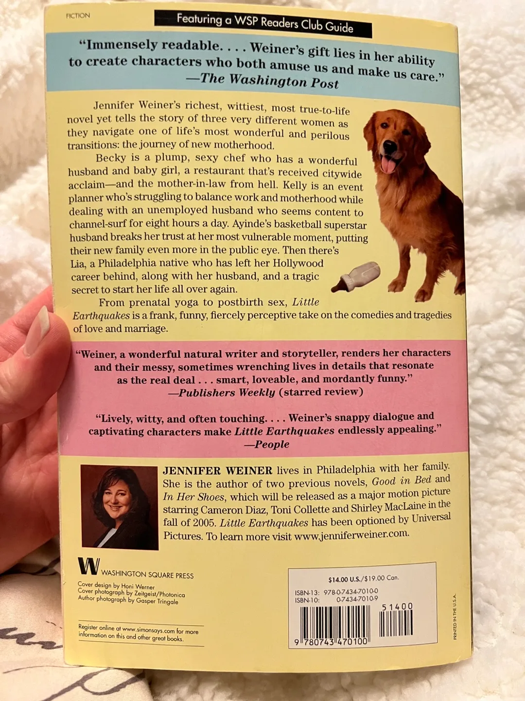 Little Earthquakes by Jennifer Weiner image indicator(2)