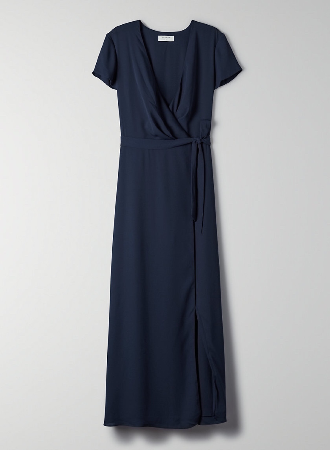 Babaton Navy Wrap Dress XS - photo 2