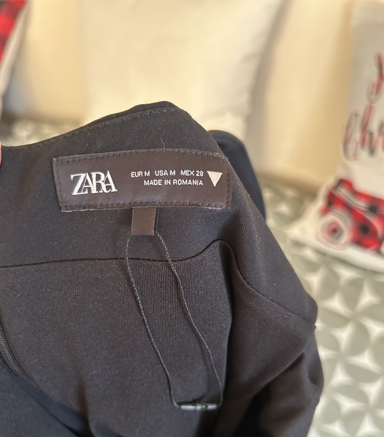 Zara Black Mini Dress - photo 3