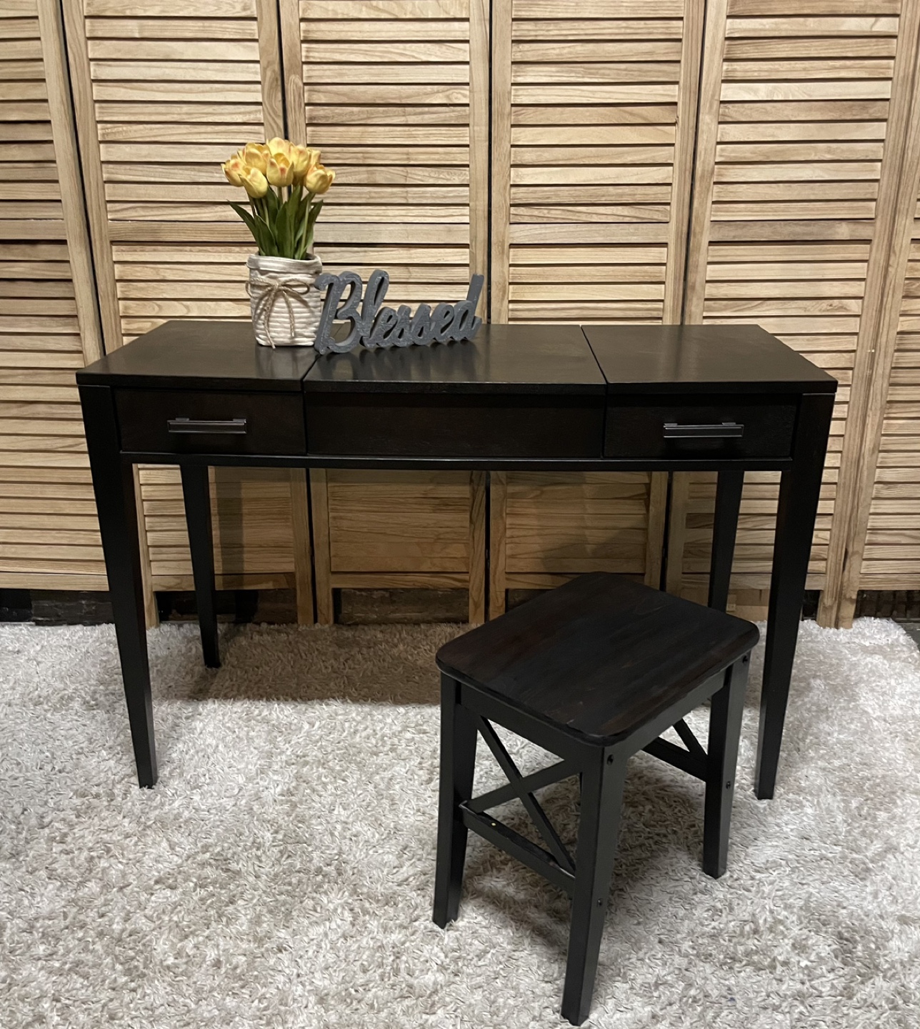 West Elm Vanity Desk - photo 3