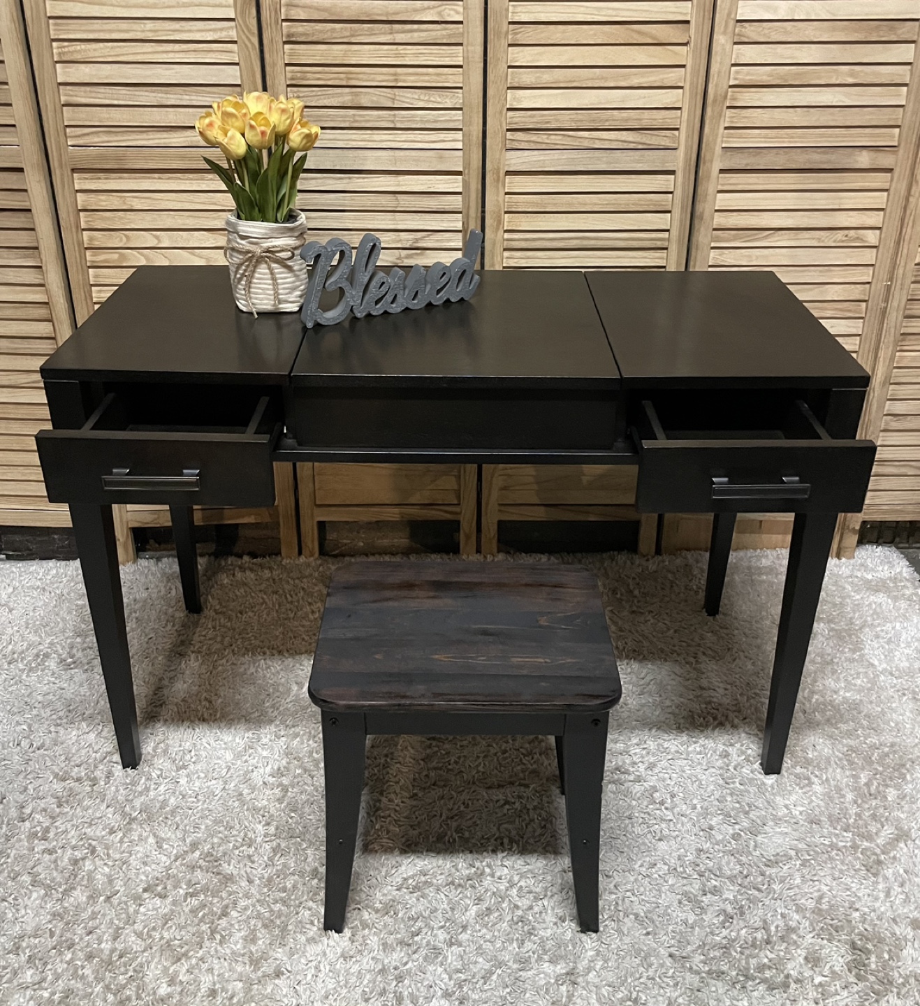 West Elm Vanity Desk - photo 4