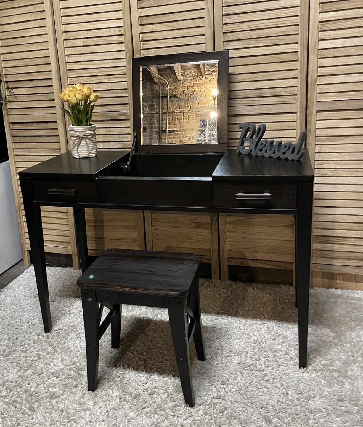 West Elm Vanity Desk - photo 5