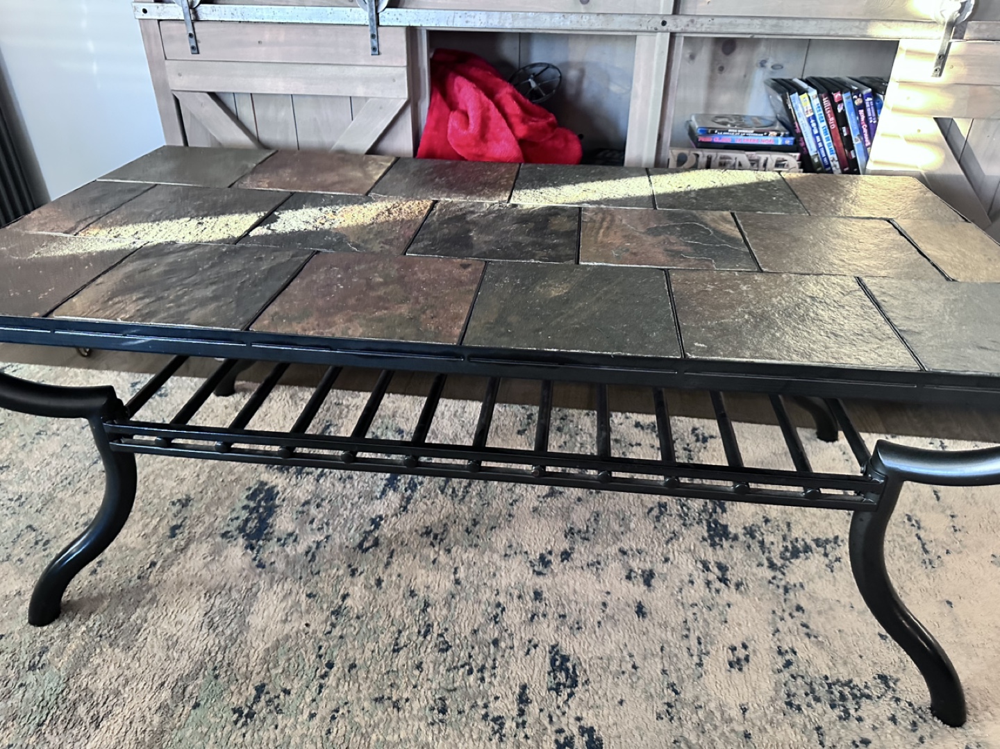 Slate Tile Top Coffee Table - photo 2
