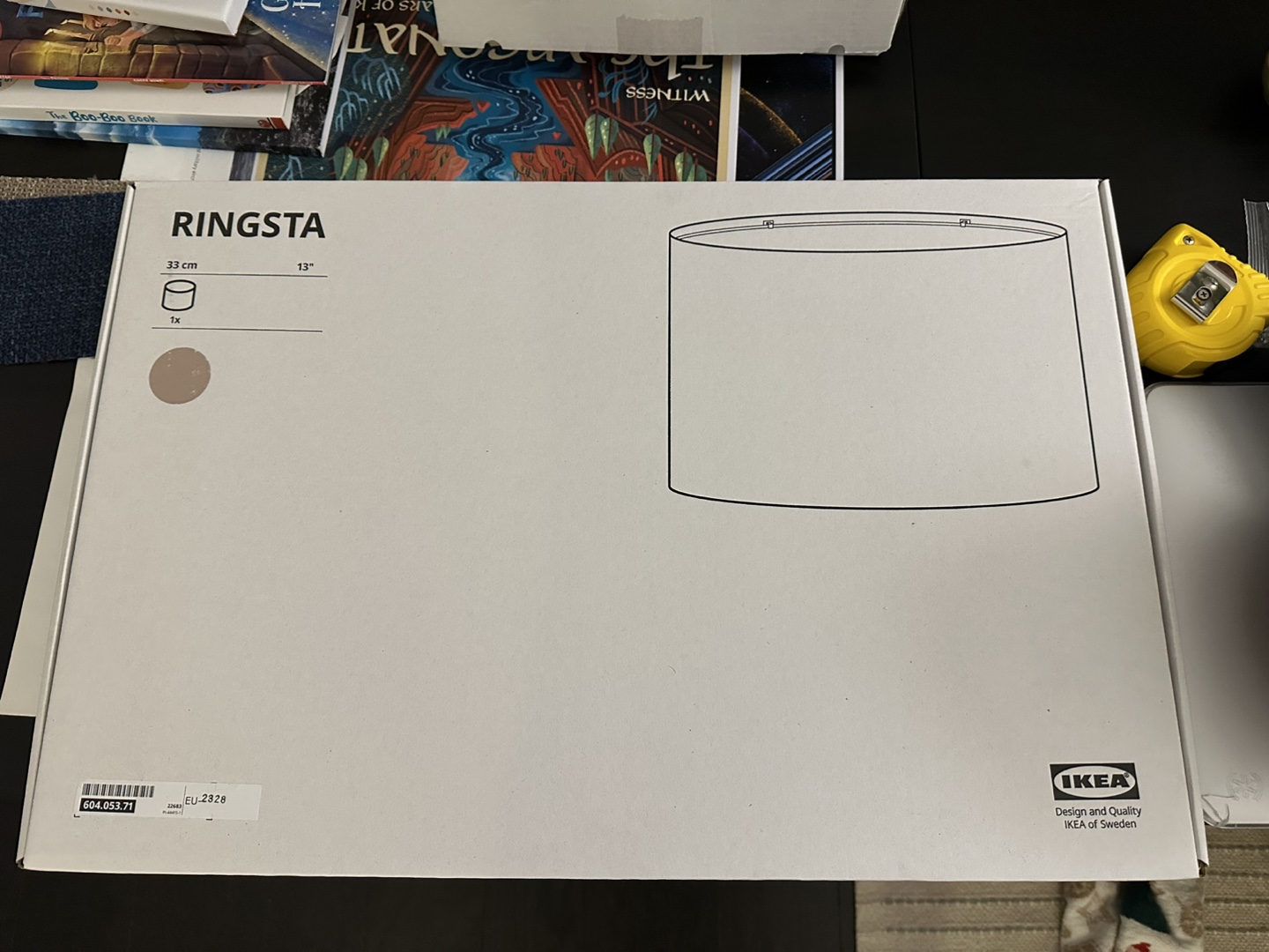 IKEA Drop Light and Lamp Shade