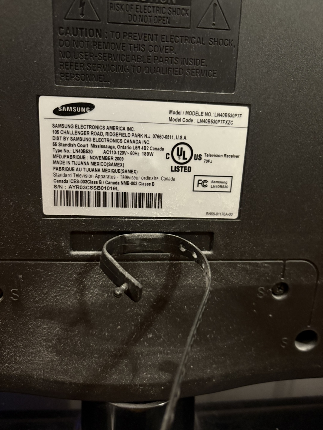 Samsung 40” LCD TV - photo 2