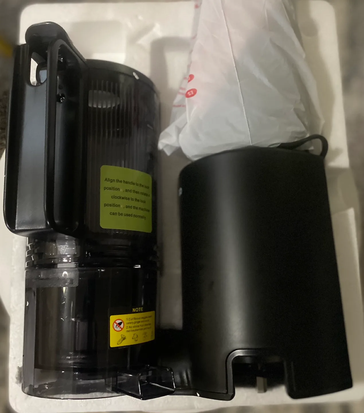 Canoly JE-68 Masticating Juicer image indicator(3)