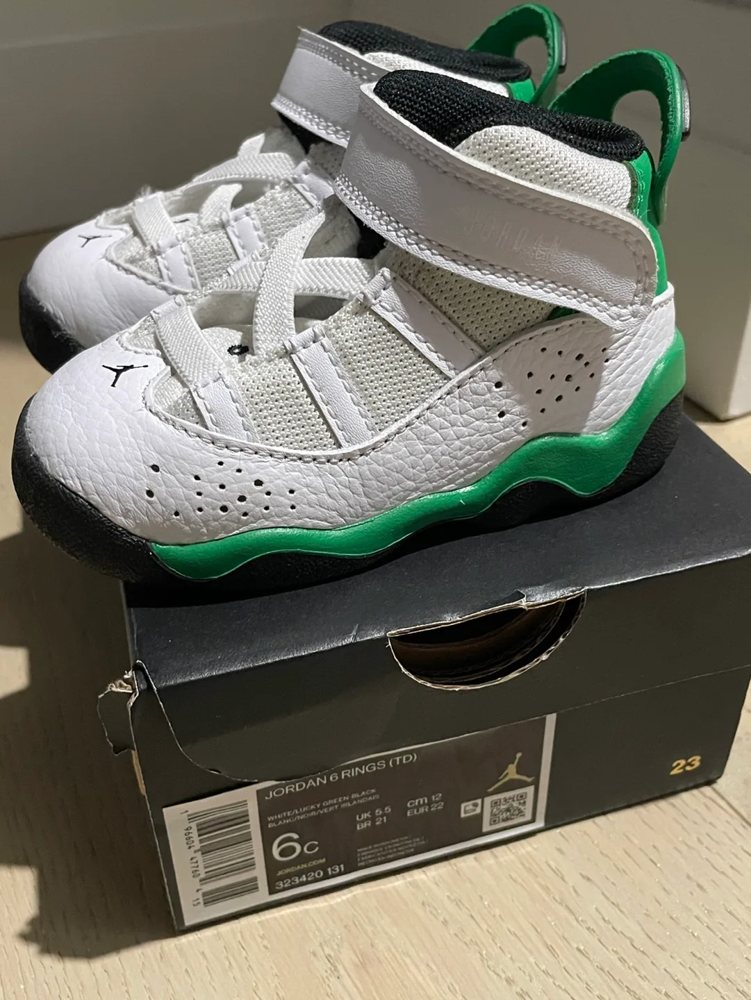 Jordan 6 Rings (TD) Size 6C thumbnail