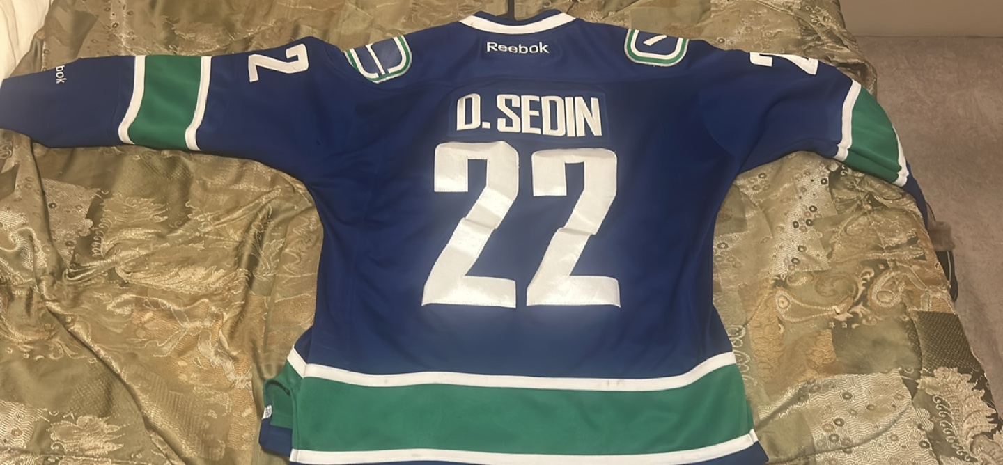 Daniel Sedin Vancouver Canucks Jersey - photo 2