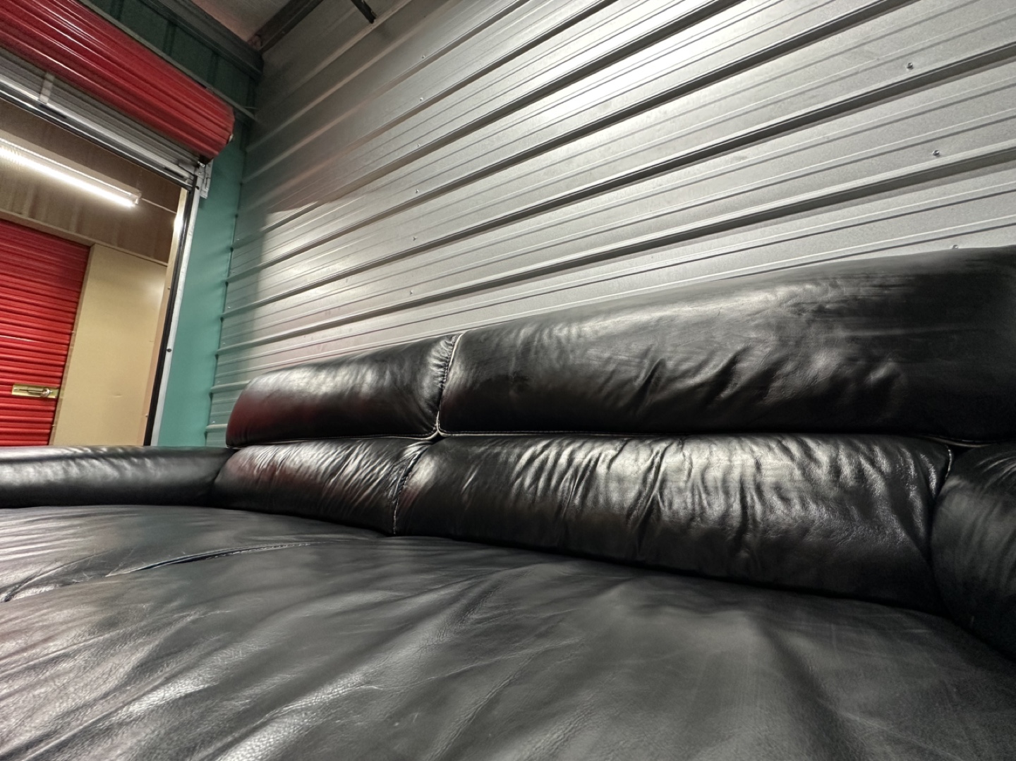 Genuine Leather Couch Set (FREE DELIVERY) - photo 5