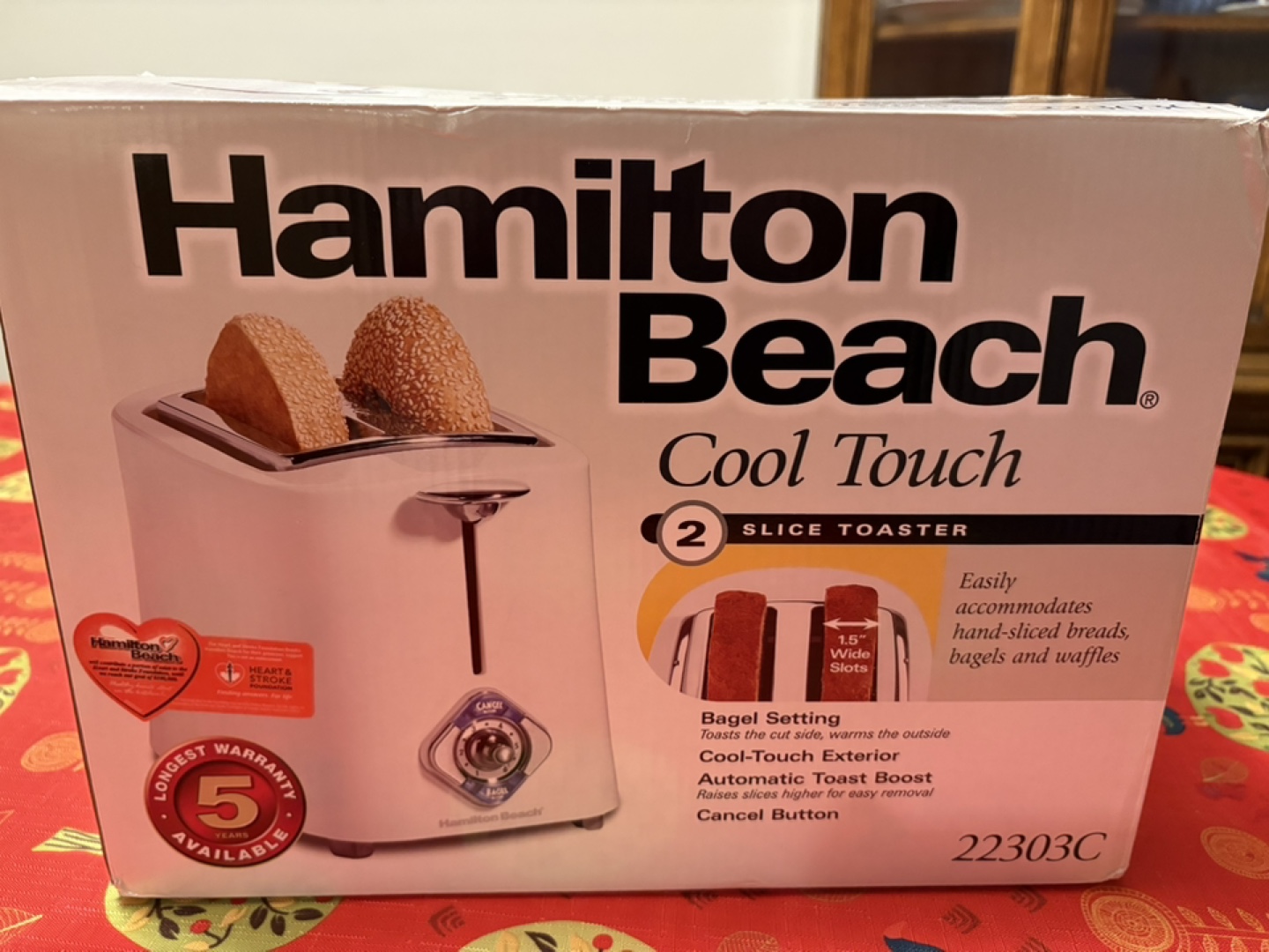Hamilton Beach Cool Touch 2-Slice Toaster