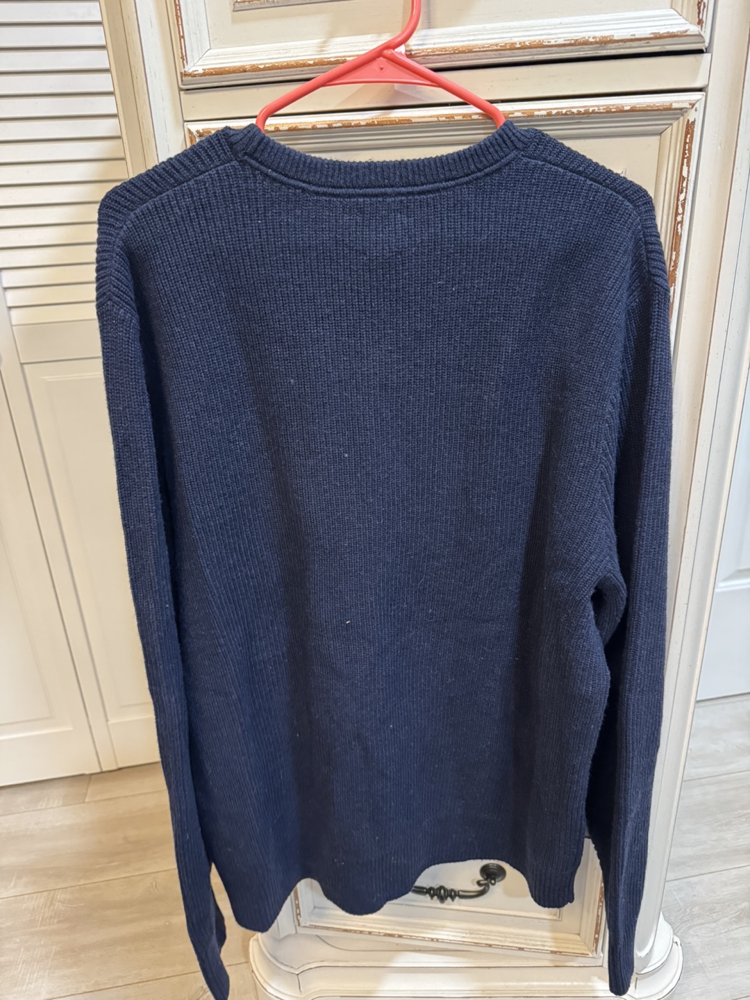 Gap Men's Navy Blue Diamond Pattern Sweater - photo 4