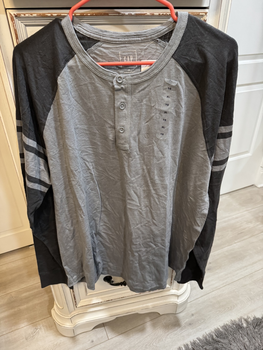 Gap Long Sleeve Henley Shirt - photo 4