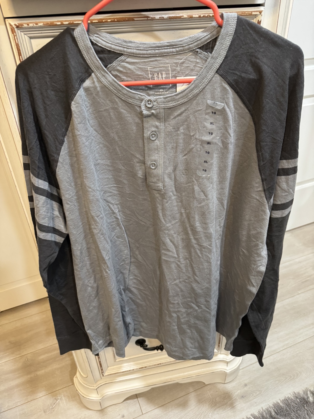 Gap Long Sleeve Henley Shirt - photo 5
