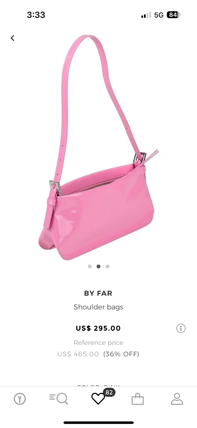 By Far Barbie pink Rachel Bag image indicator(7)