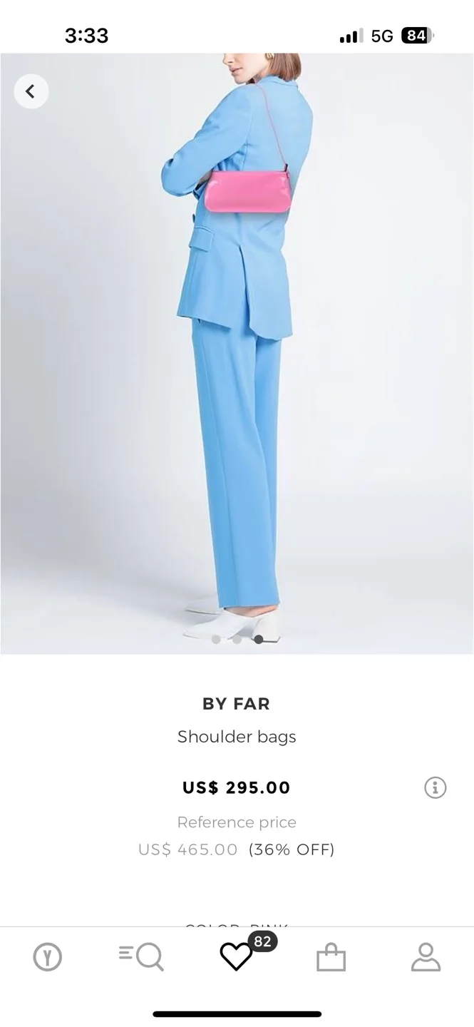 By Far Barbie pink Rachel Bag image indicator(8)