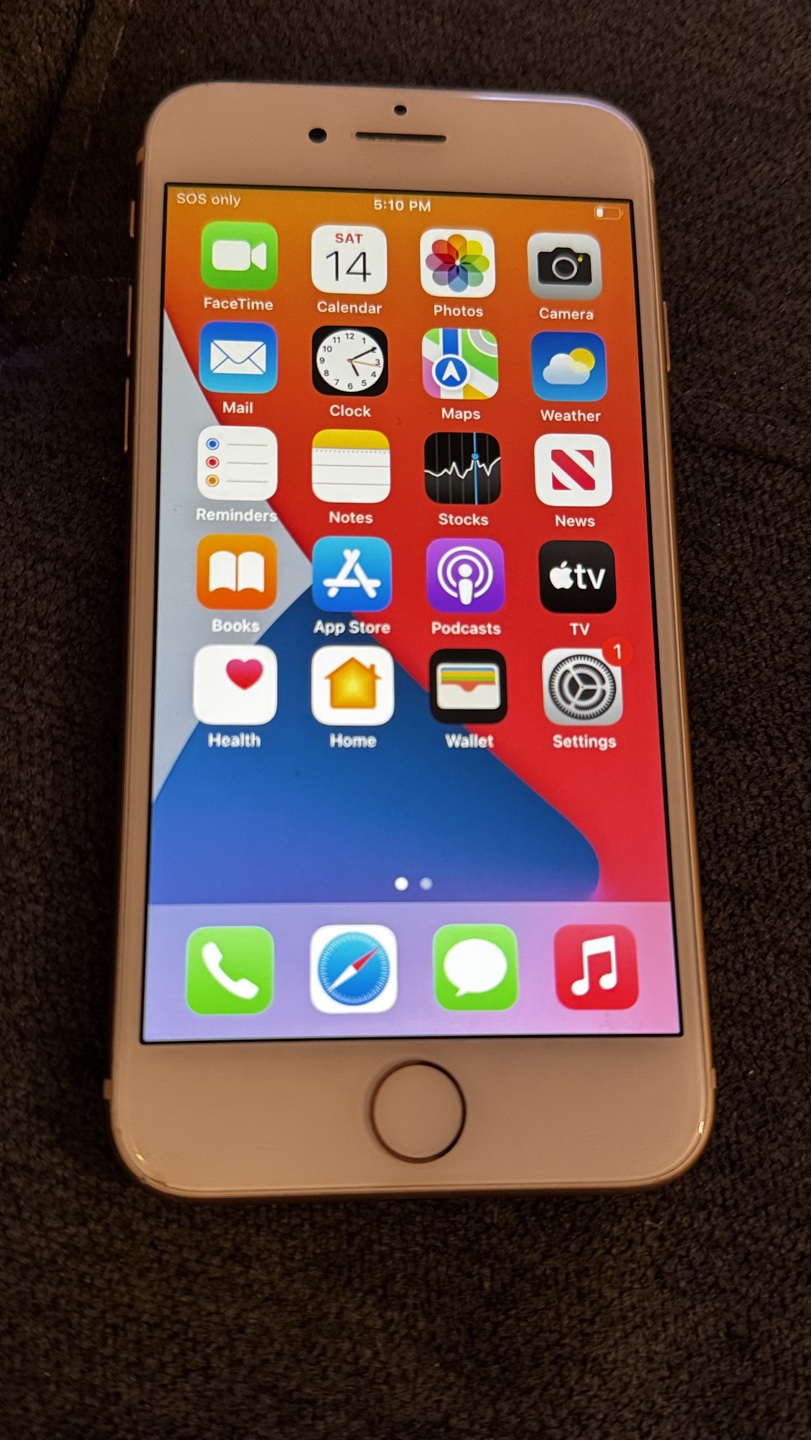 iPhone 8 - 64 GB in Gold color