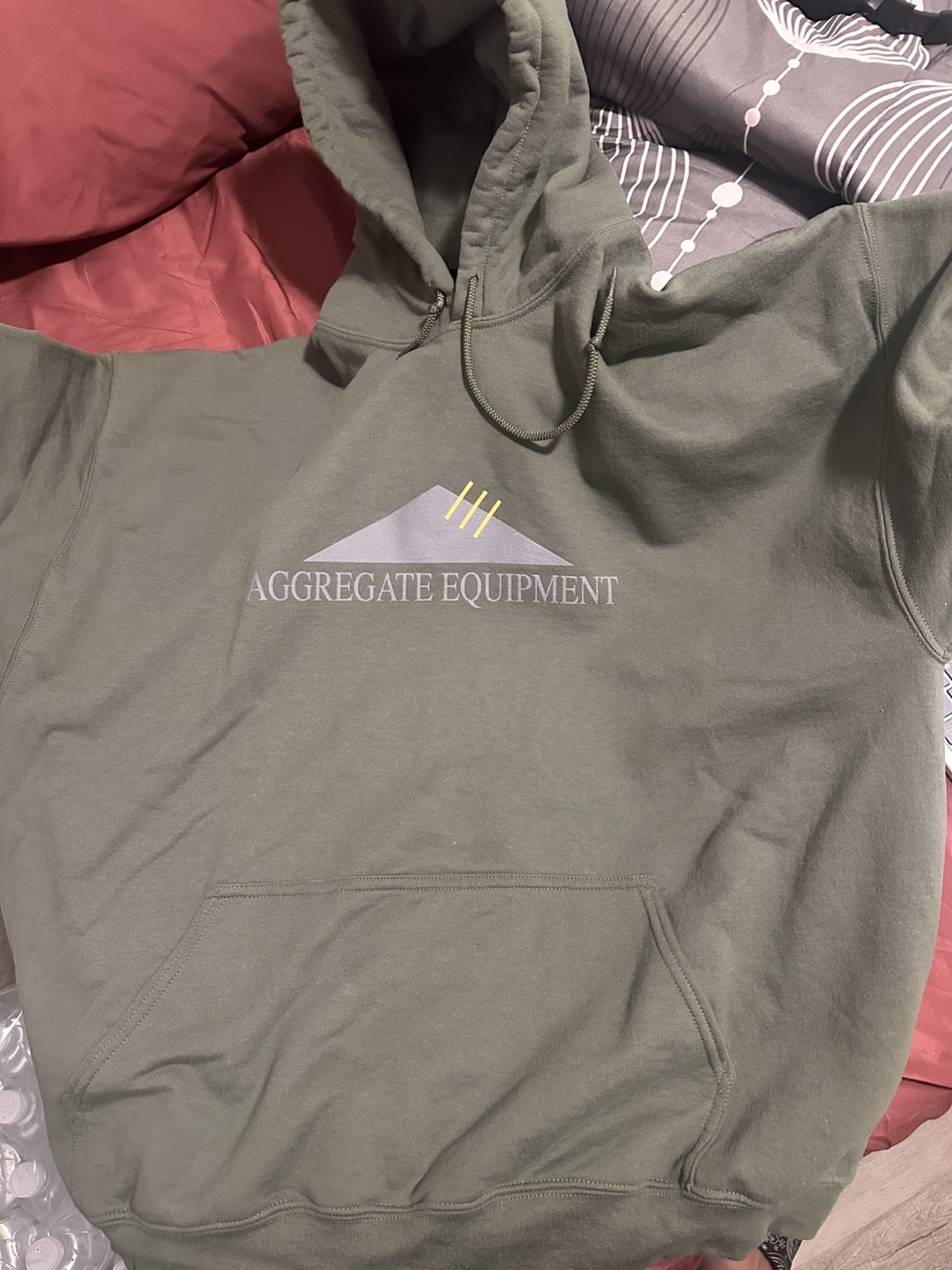Aggregate Equipment Green Hoodie