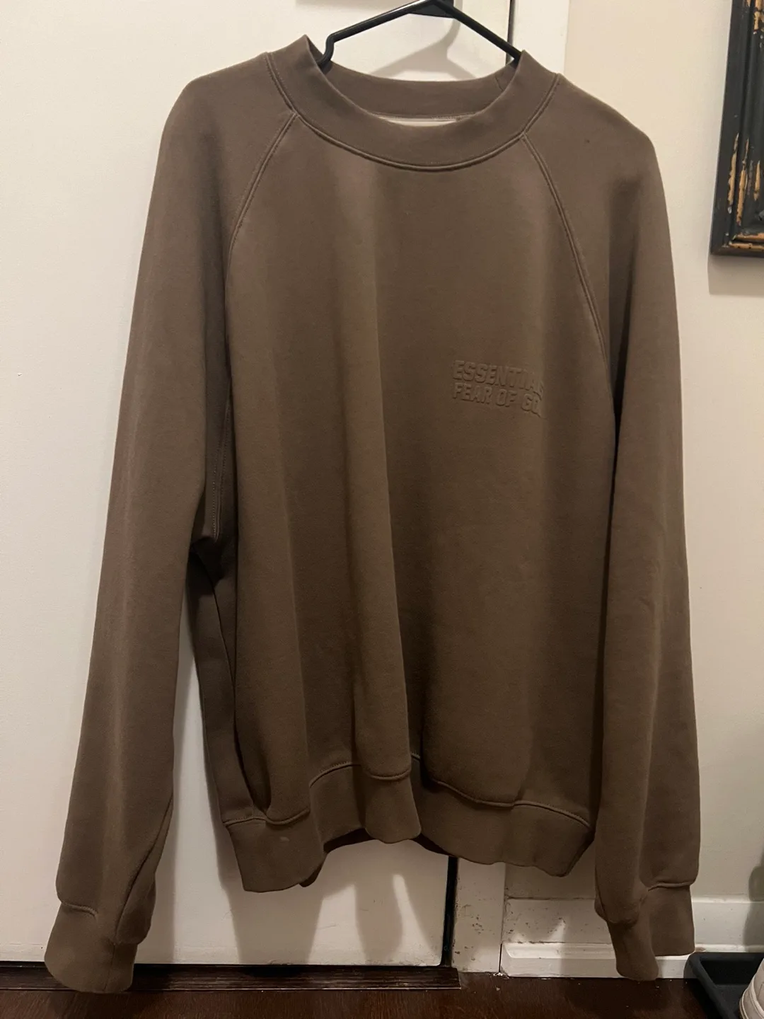 Essentials Fear of God Brown Crewneck Sweatshirt thumbnail