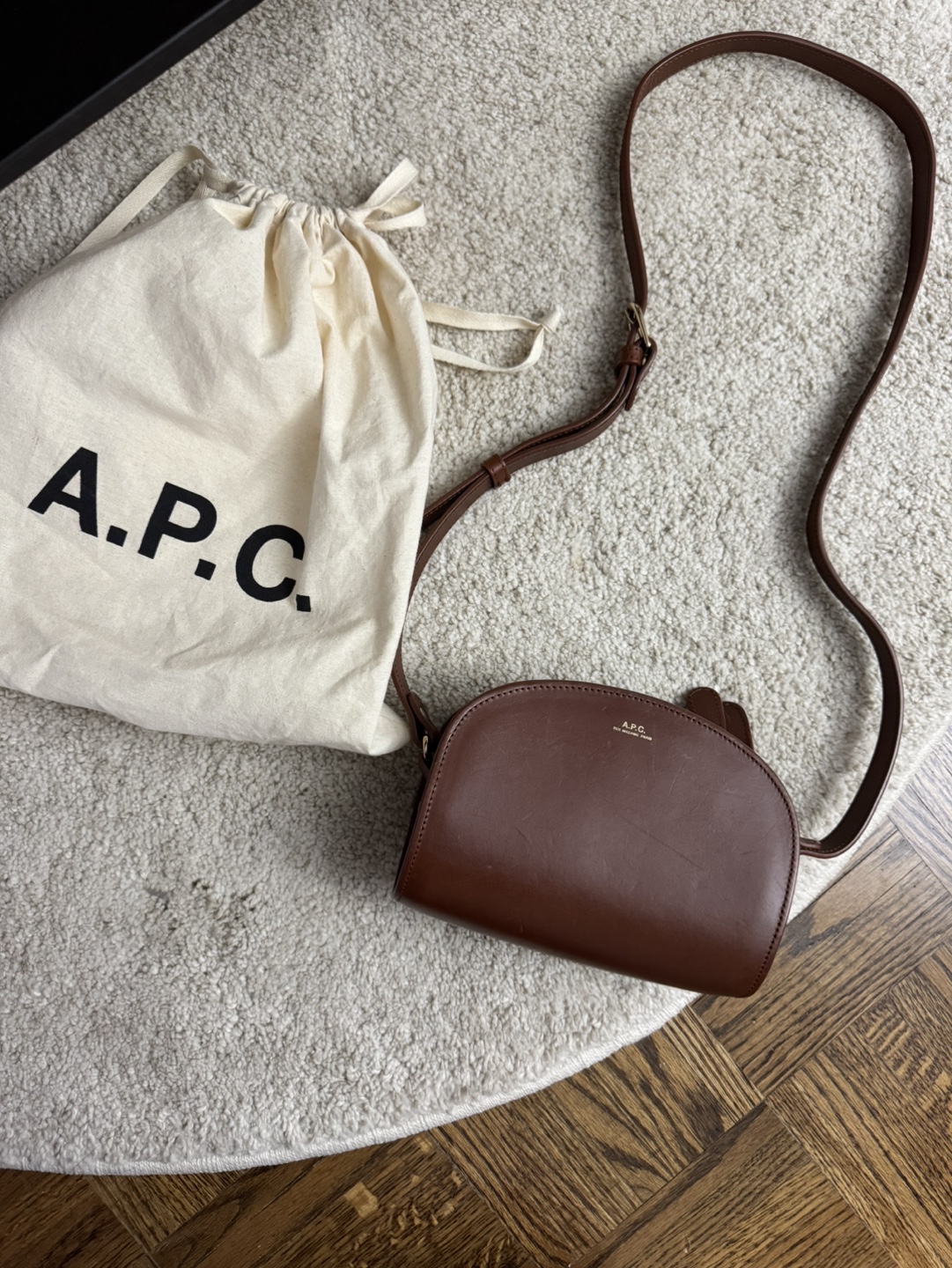 A.P.C. Demi-Lune Mini Bag