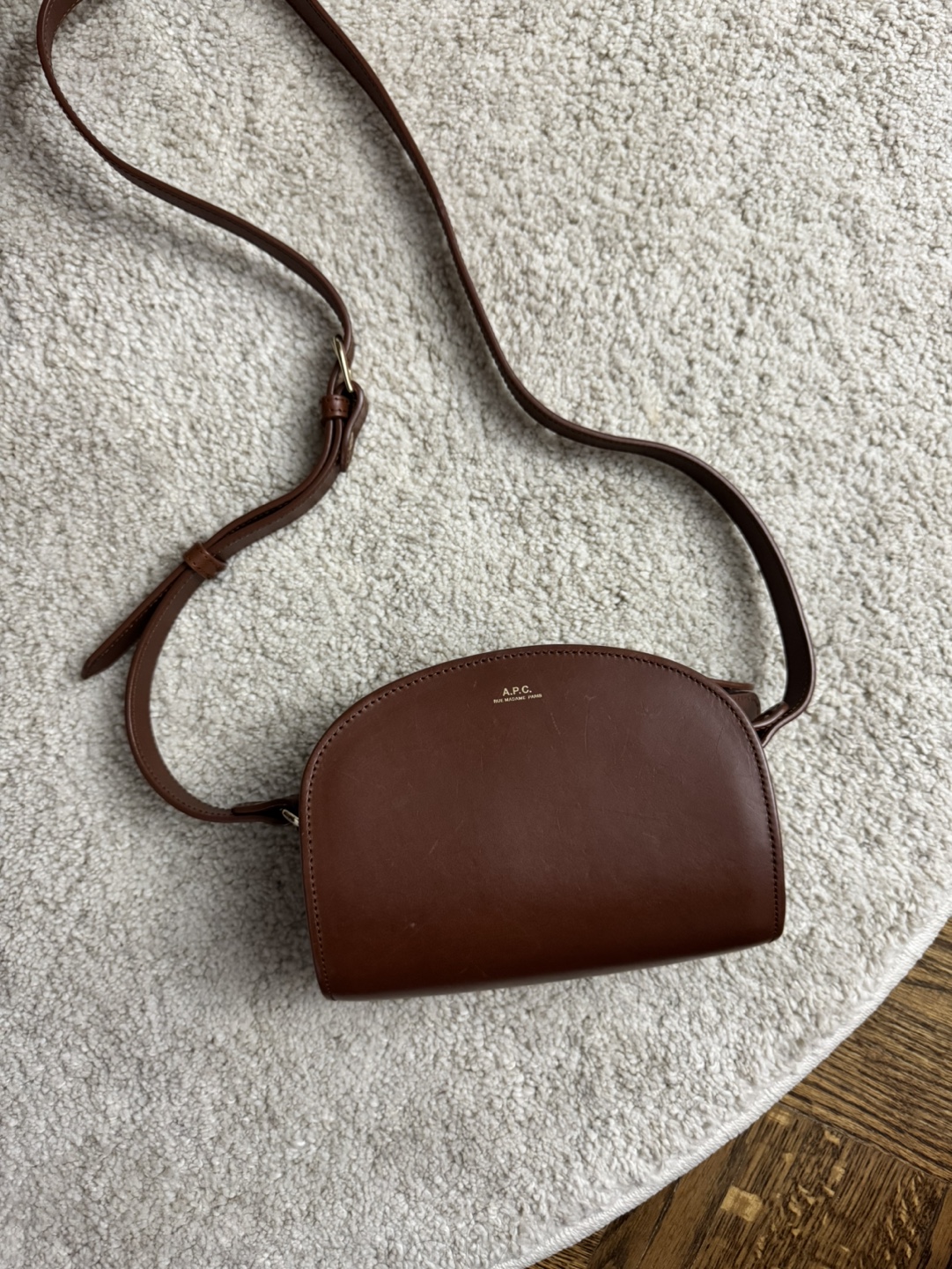 A.P.C. Demi-Lune Mini Bag - photo 2