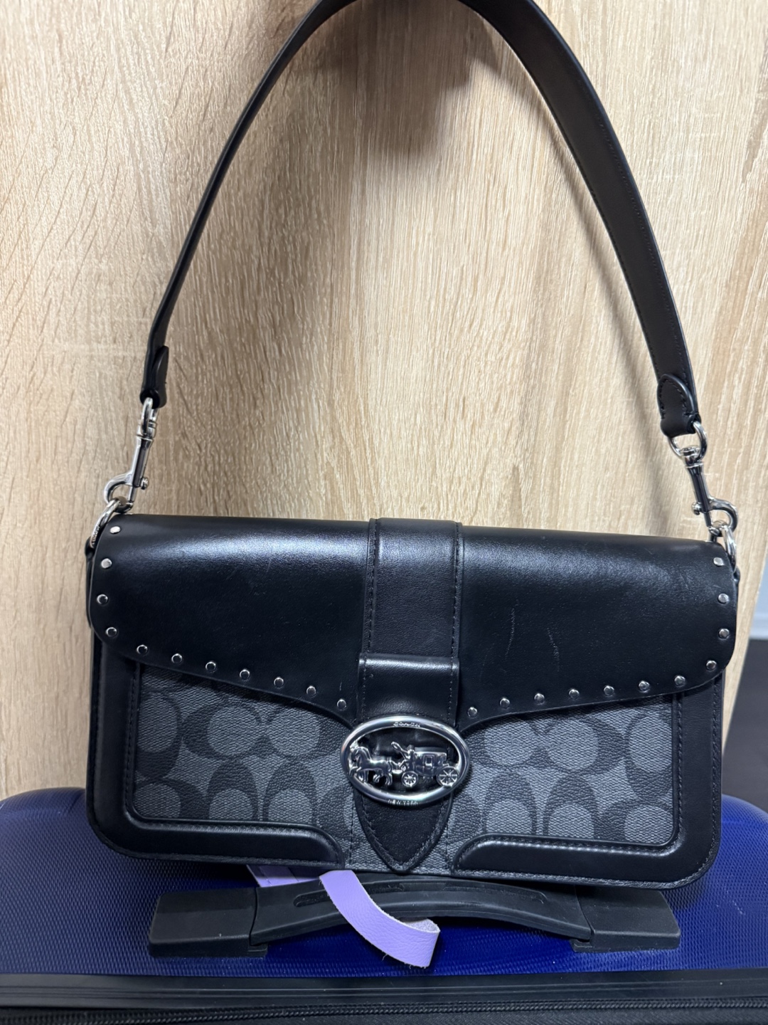 Coach Black Shoulder Bag