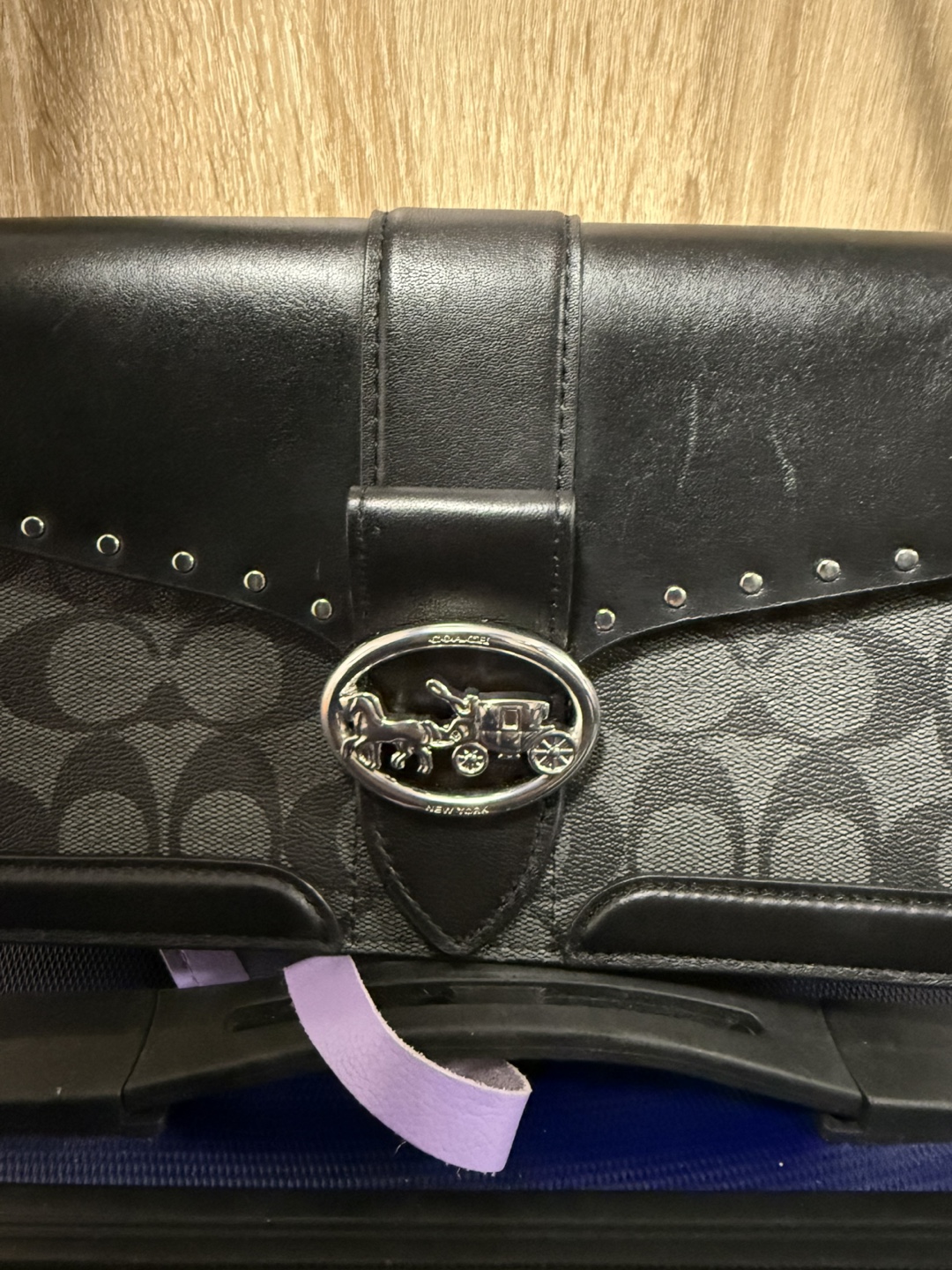 Coach Black Shoulder Bag - photo 3