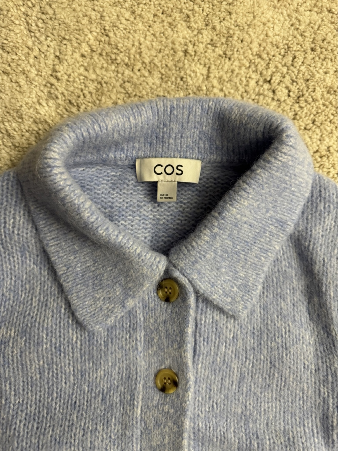 COS Short Sleeve Knit Cardigan