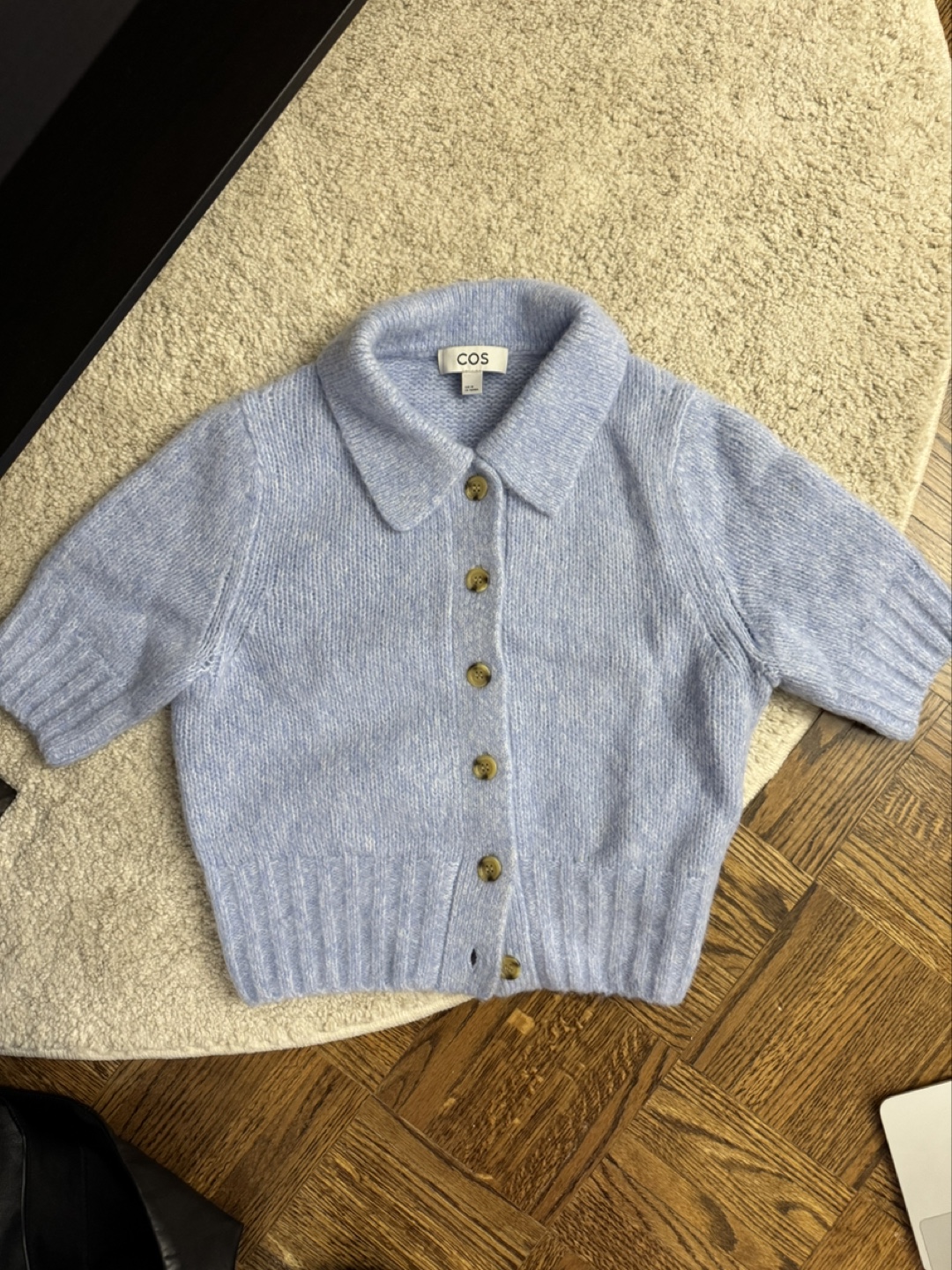 COS Short Sleeve Knit Cardigan - photo 2
