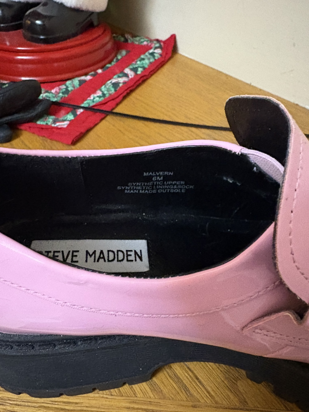 Steve Madden Pink Platform Loafers - photo 3