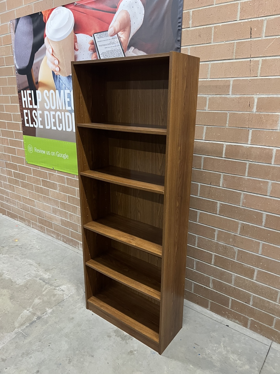 5 Shelf Bookcase - photo 3