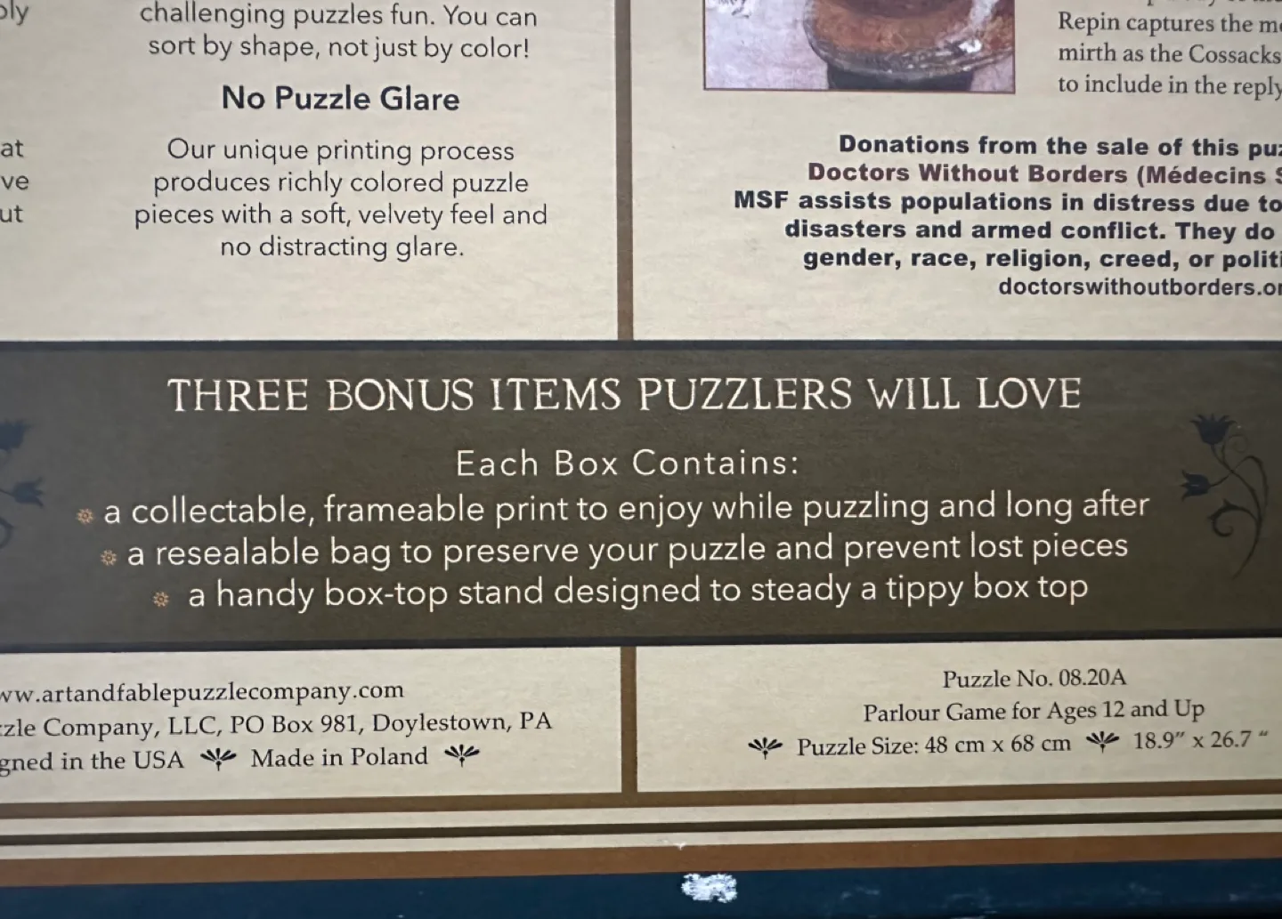 1000 Piece Jigsaw Puzzle - Reply of the Cossacks by Ilya Repin image indicator(2)