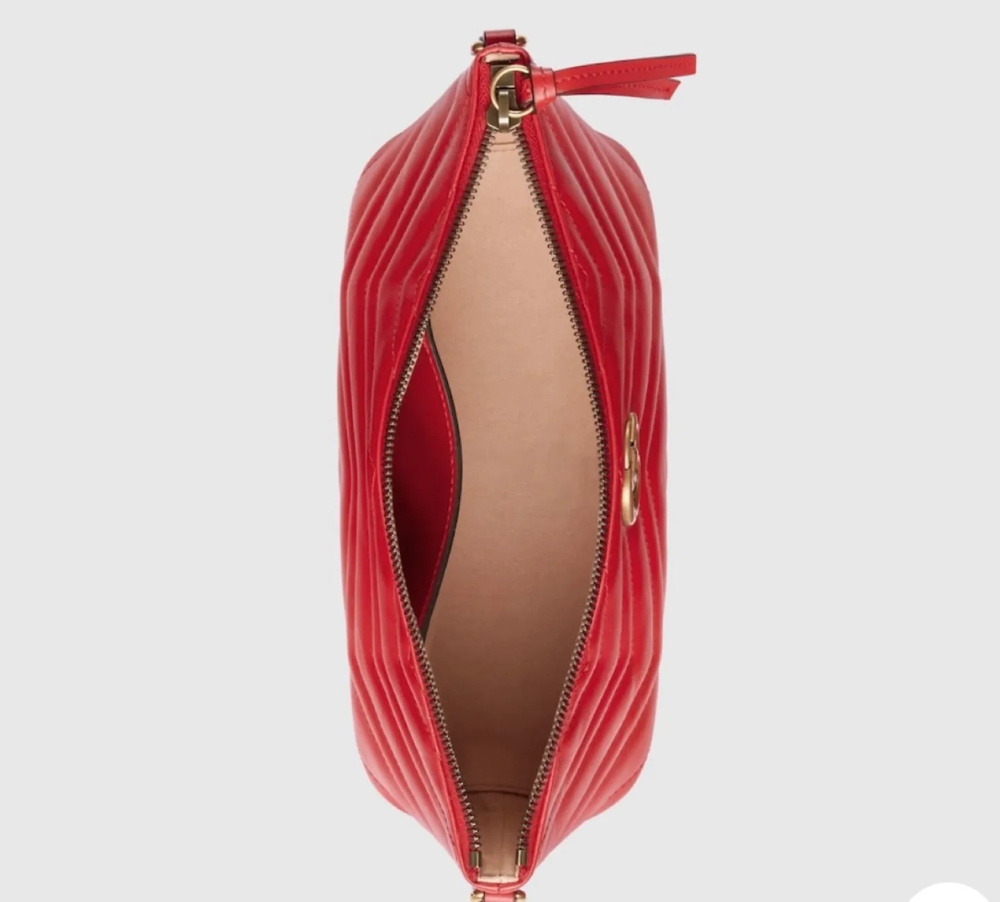 Gucci red marmont shoulder bag image indicator(3)