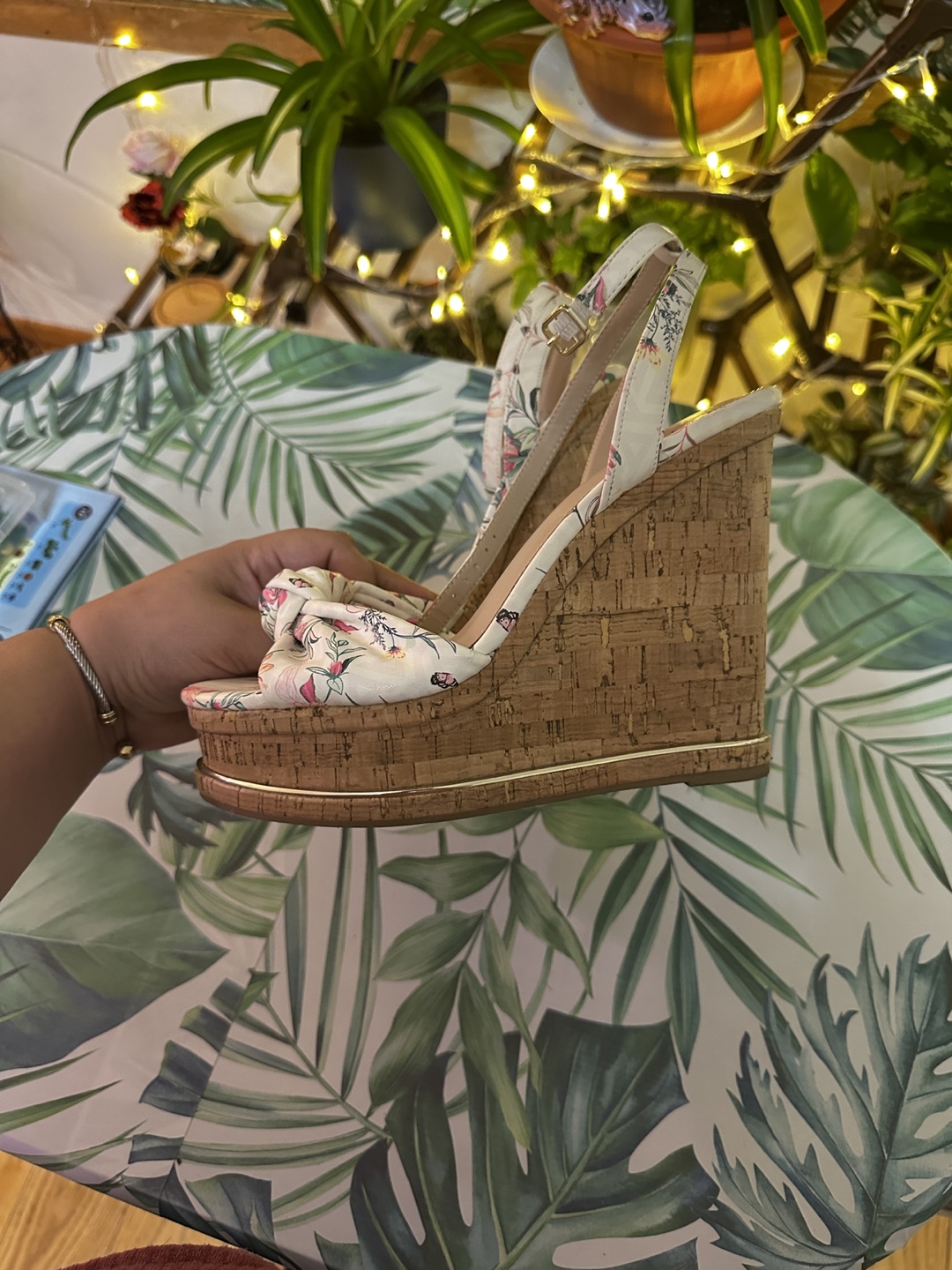 ALDO Floral Wedge Sandals - photo 5