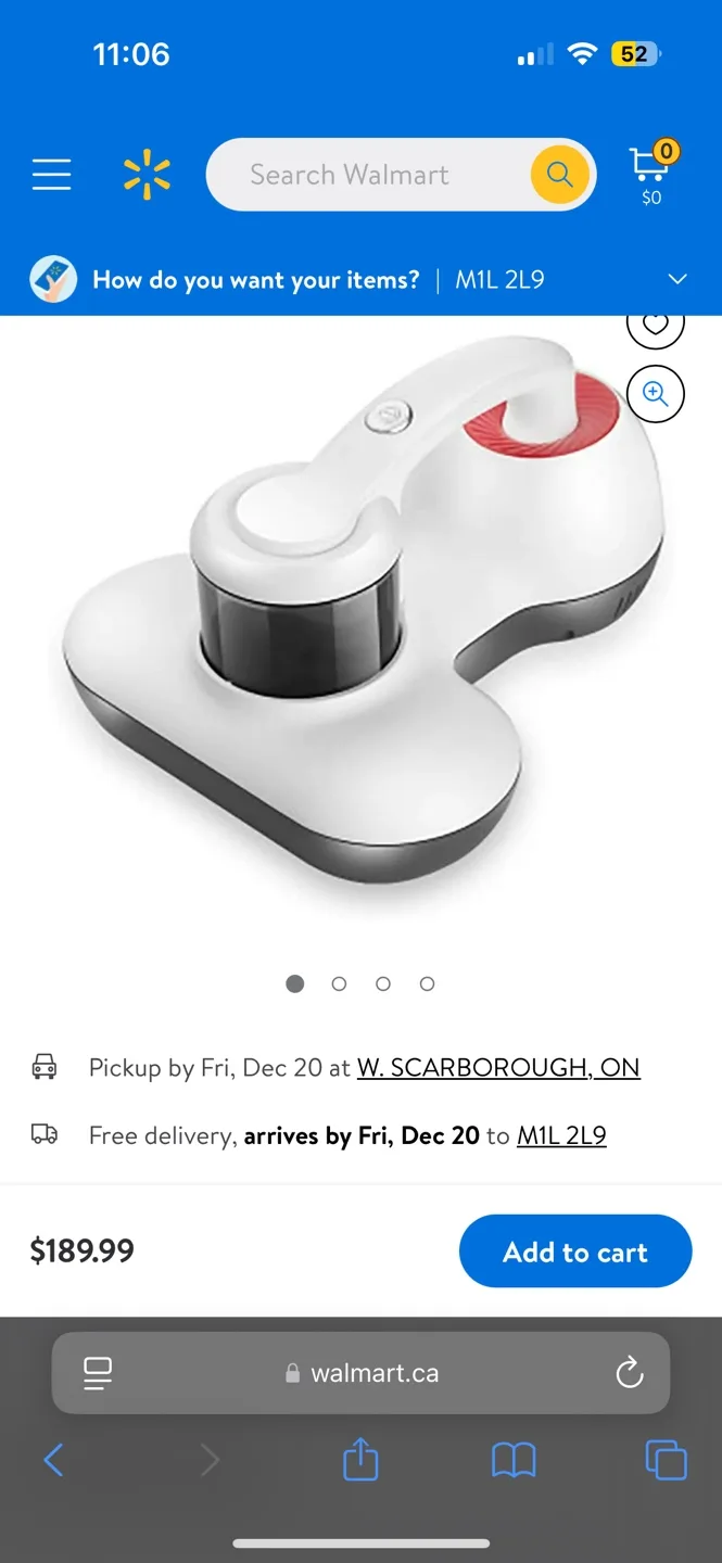 GERMAN Technology Handheld Dust Mites Cleaner Vacuum image indicator(6)