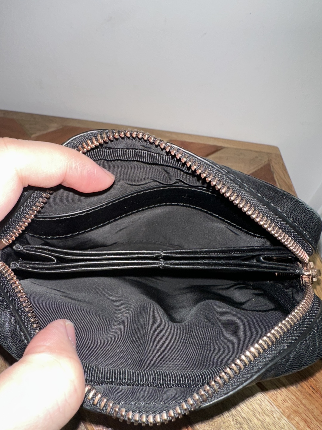 Alexander Wang | Fumo Black Leather Wallet Pouch - photo 5