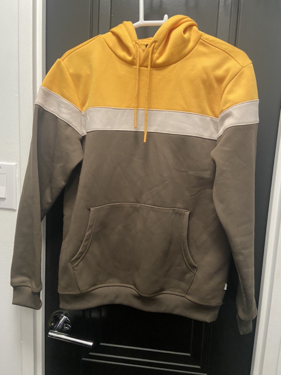 Engine Mens Yellow & Green Hoodie - photo 4