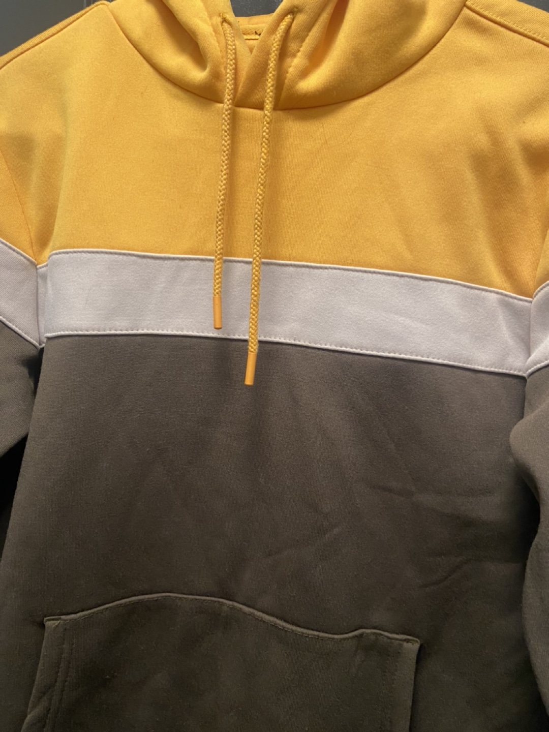 Engine Mens Yellow & Green Hoodie - photo 5