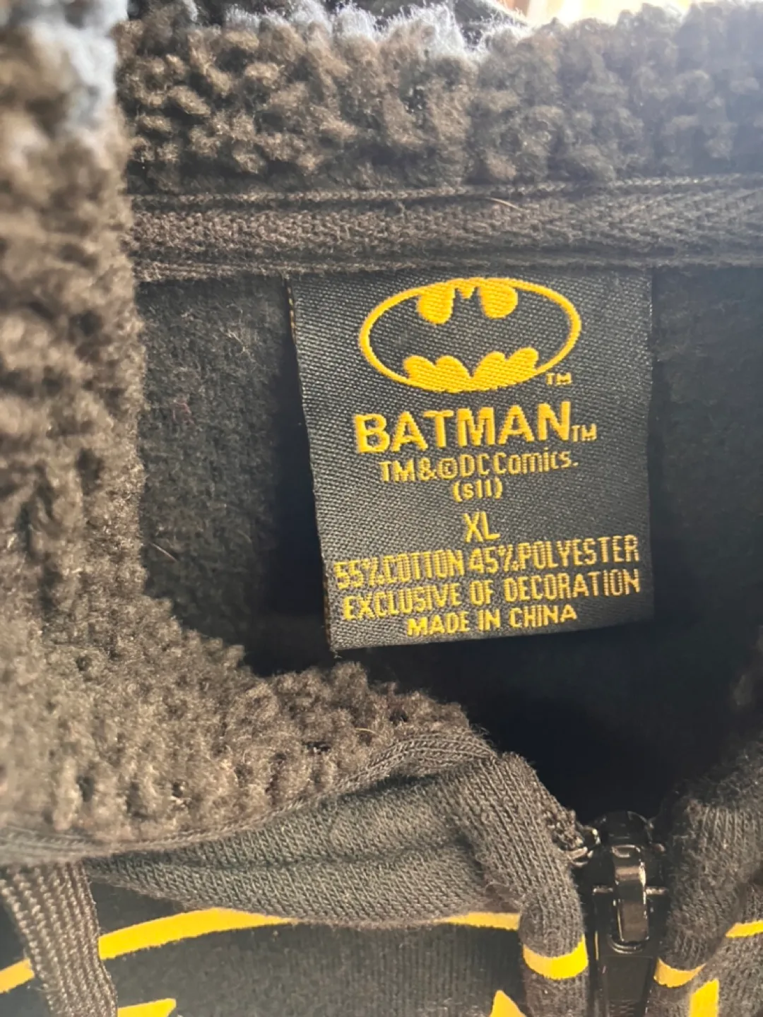 Black zip up hoodie image indicator(3)