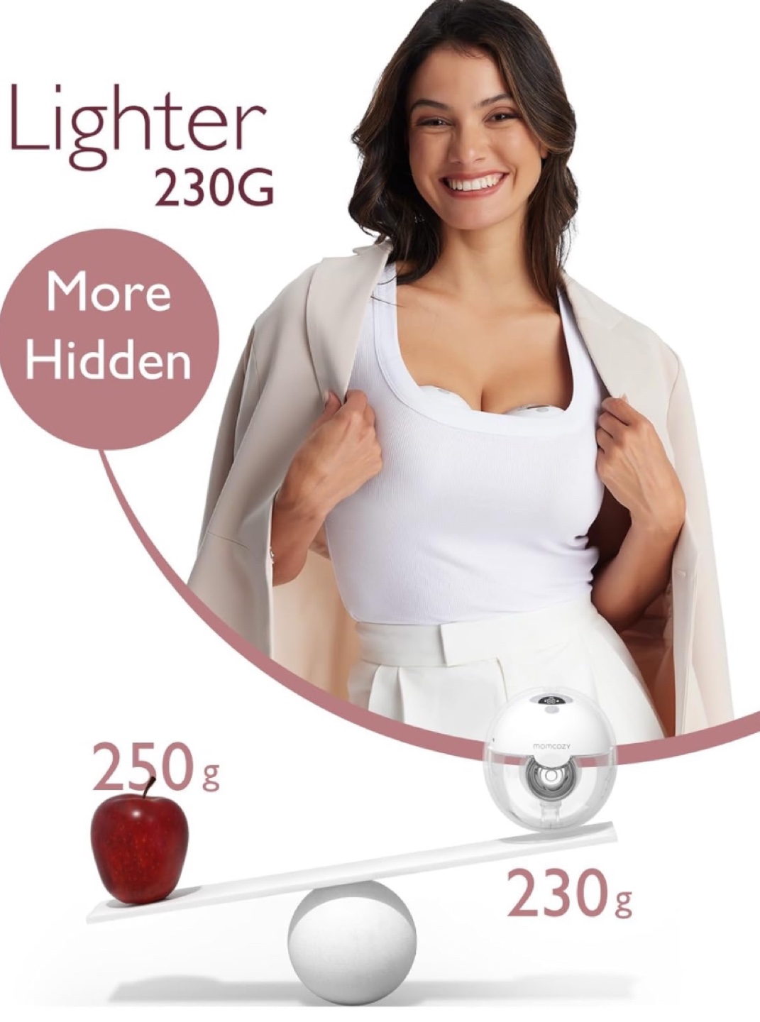 Momcozy Electric Breast Pump - Double Pump M5 - photo 3