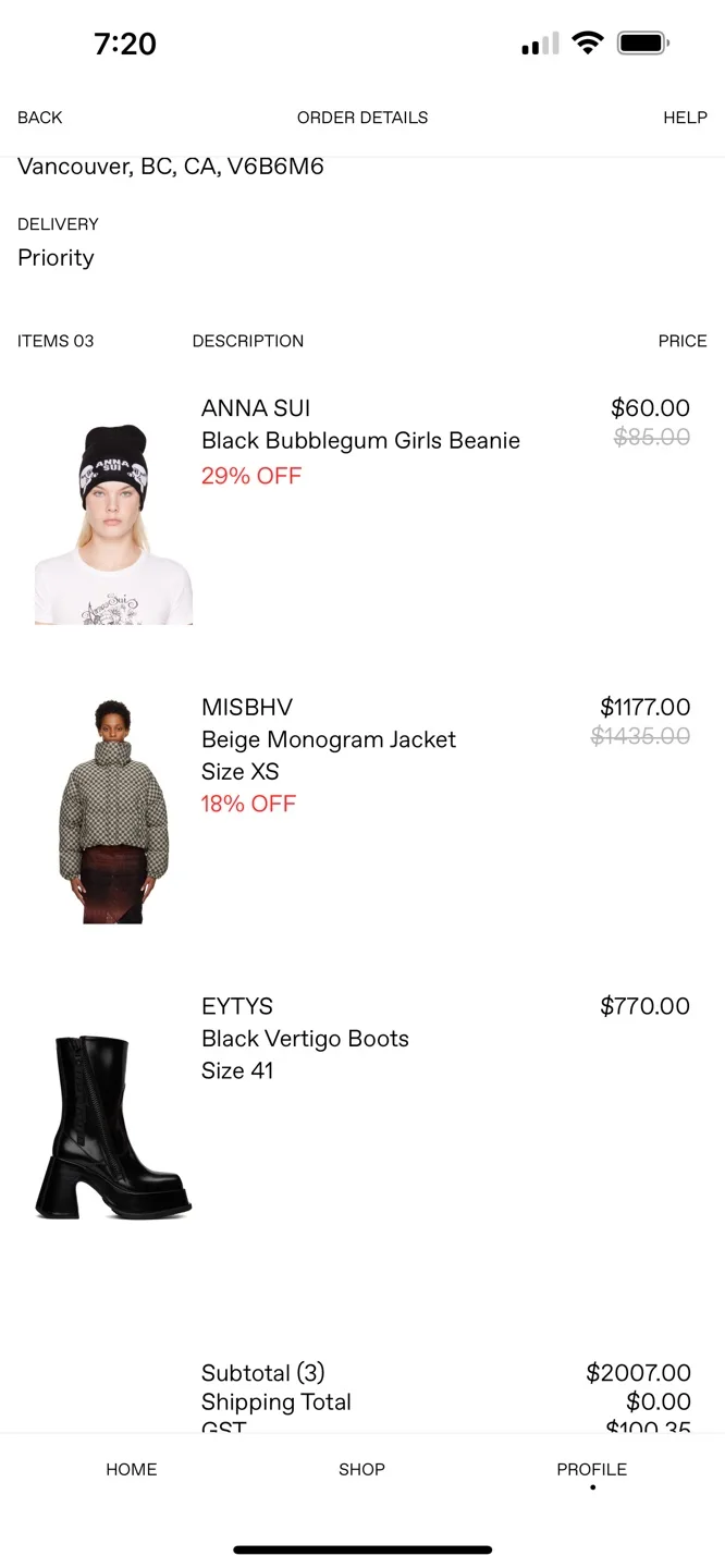 MISBHV Gray Monogram Puffer Jacket XS image indicator(6)