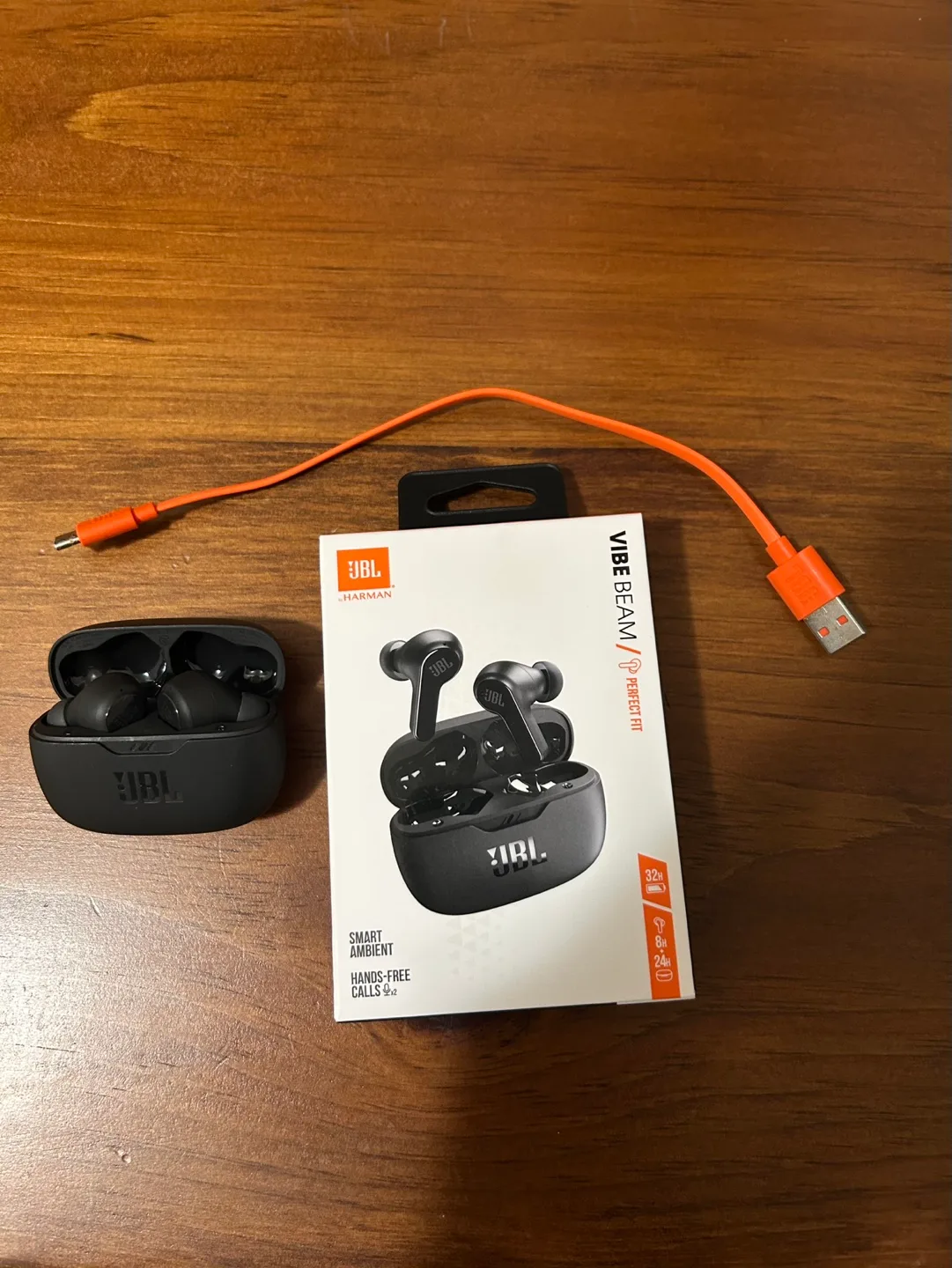 JBL Vibe Beam - True Wireless Earbuds - Black thumbnail