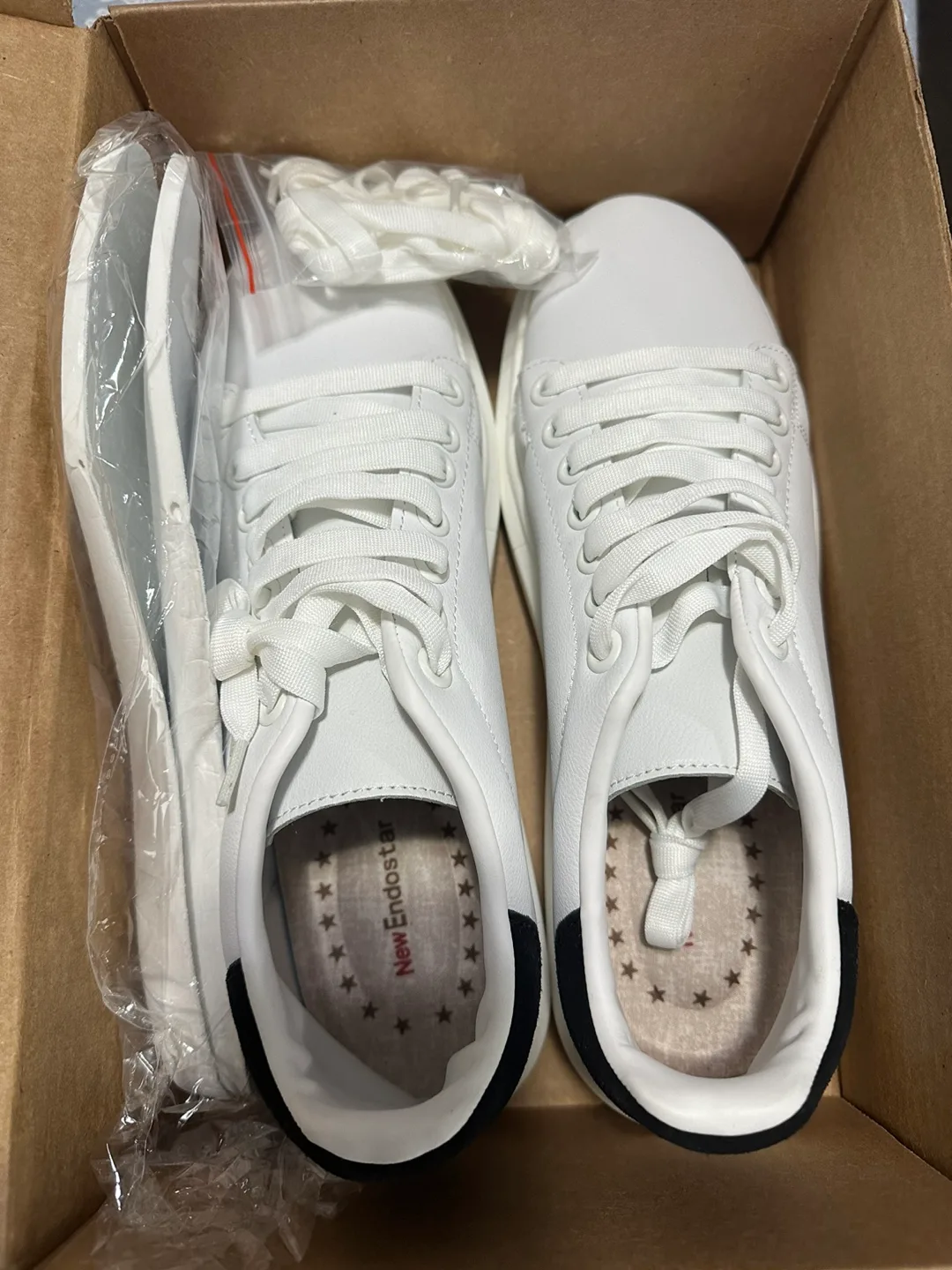 White platform sneakers thumbnail