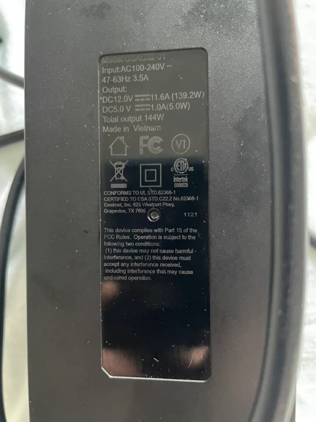 Xbox One Power Supply image indicator(3)