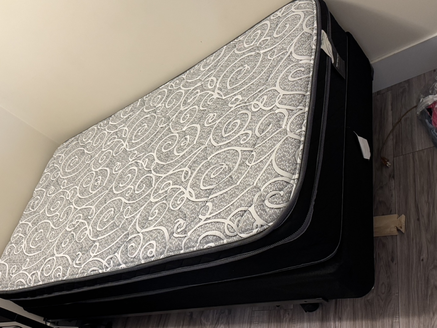 Twin/Single Mattress, Box Spring and Bed Frame Set - photo 2