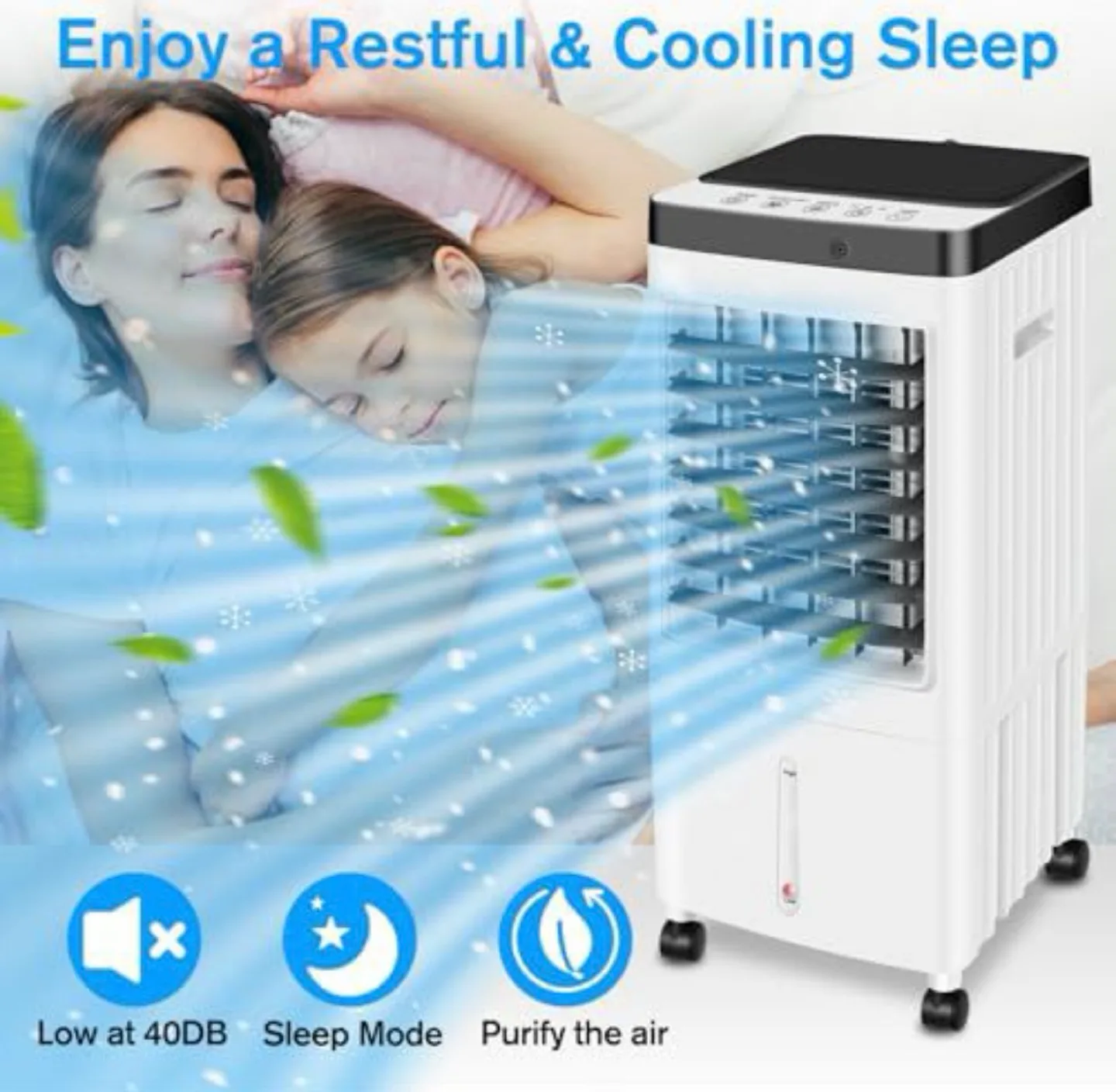 Portable Evaporative Cooler with Remote Control image indicator(6)