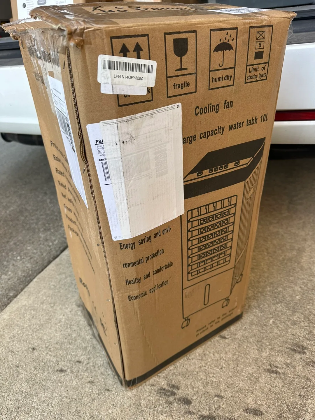 Portable Evaporative Cooler with Remote Control image indicator(3)